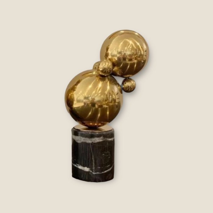 Mármol y latón (ZH-05 tamaño pequeño)
