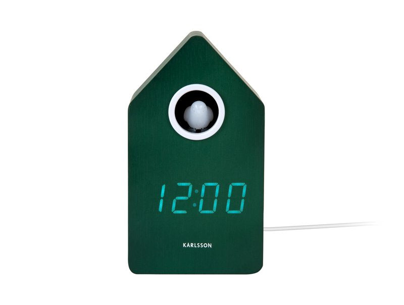 Despertador Cuco LED Verde