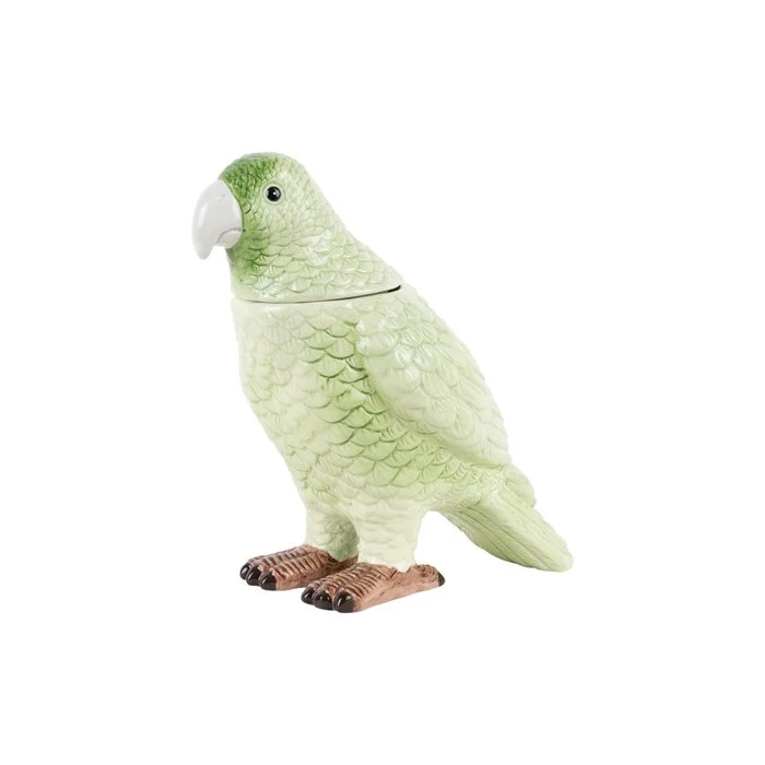 Tarro de almacenamiento pájaro VERDE