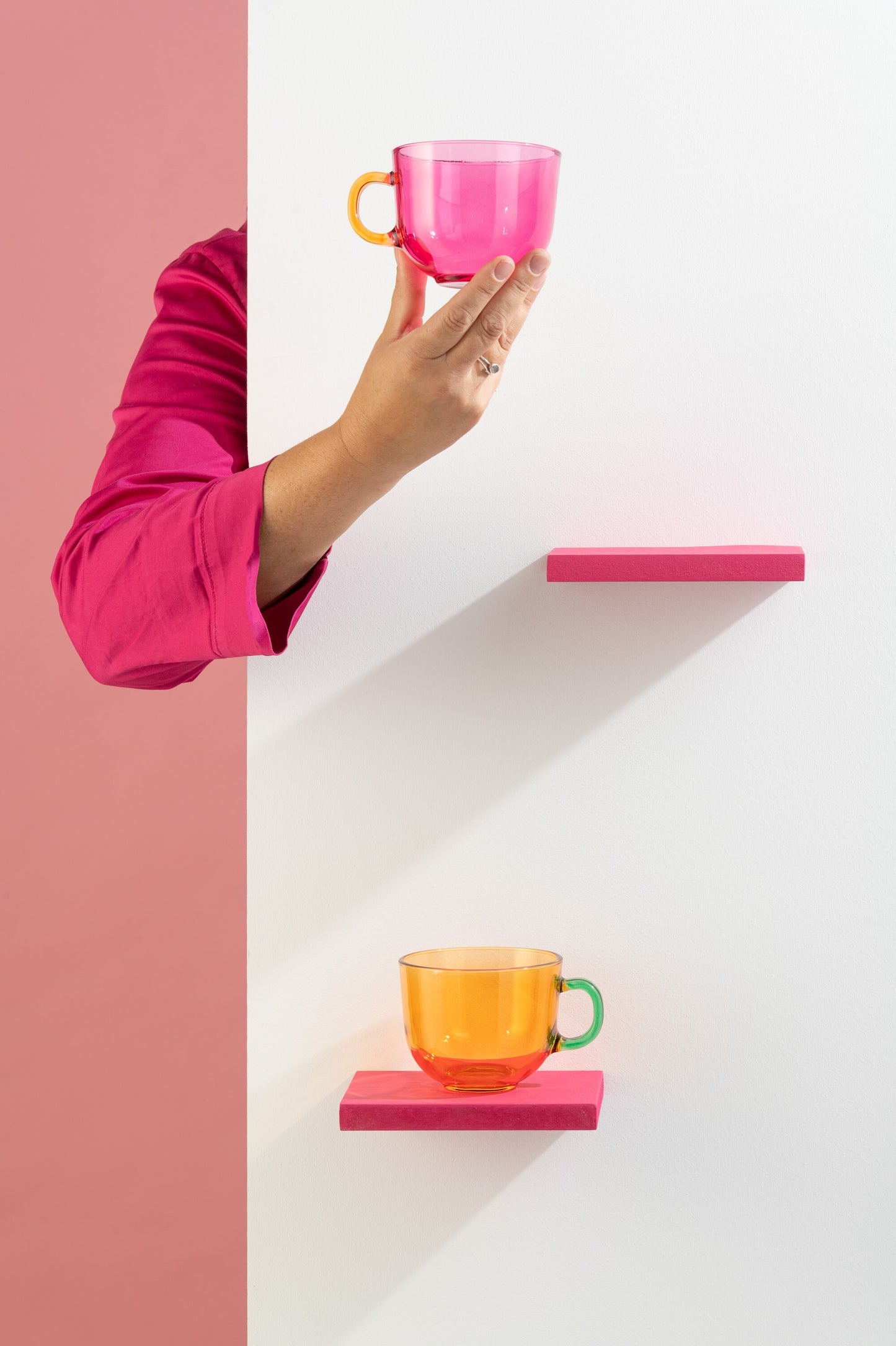 Taza De Té Bor Mezcla De Vidrio