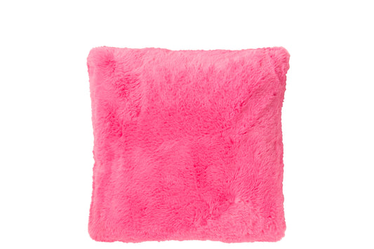 Cojín Cutie Poliéster Rosa Fluorescente (56929)