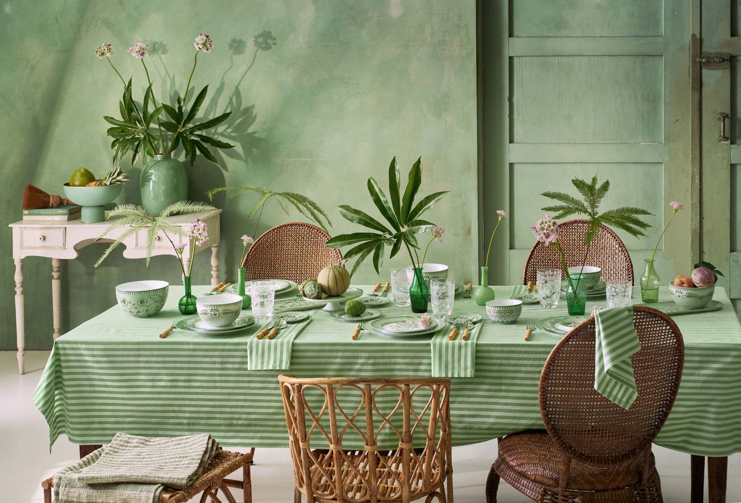 Tarro de almacenamiento Lily&Lotus verde claro