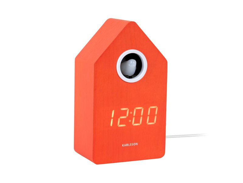 Despertador Cuco LED Naranja