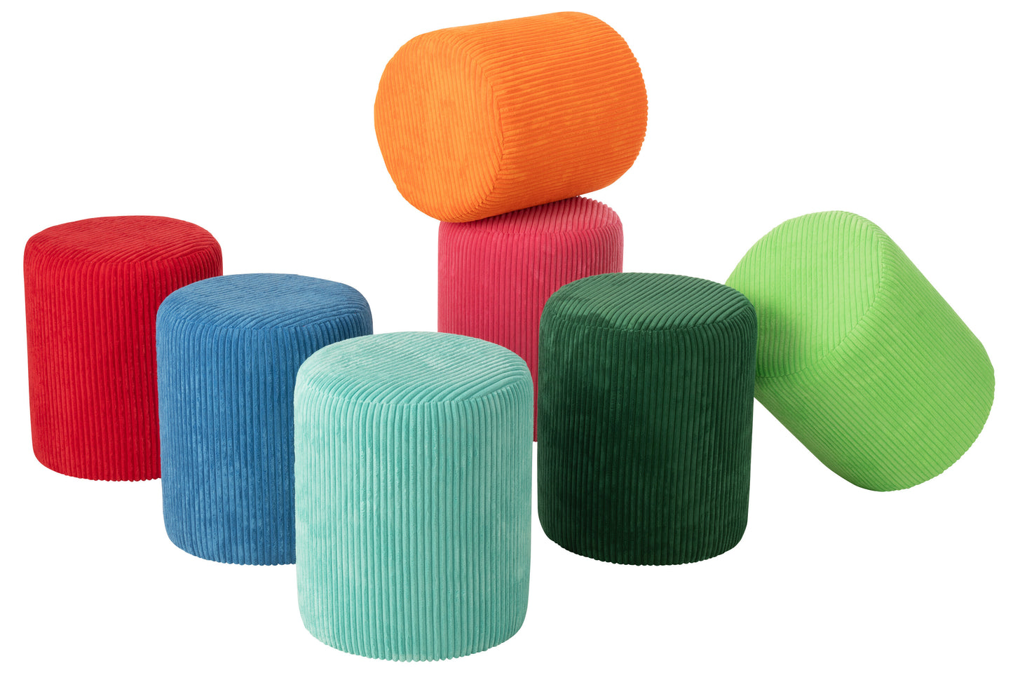 Taburete Colorful Mdf Azul Cobalto (55822)