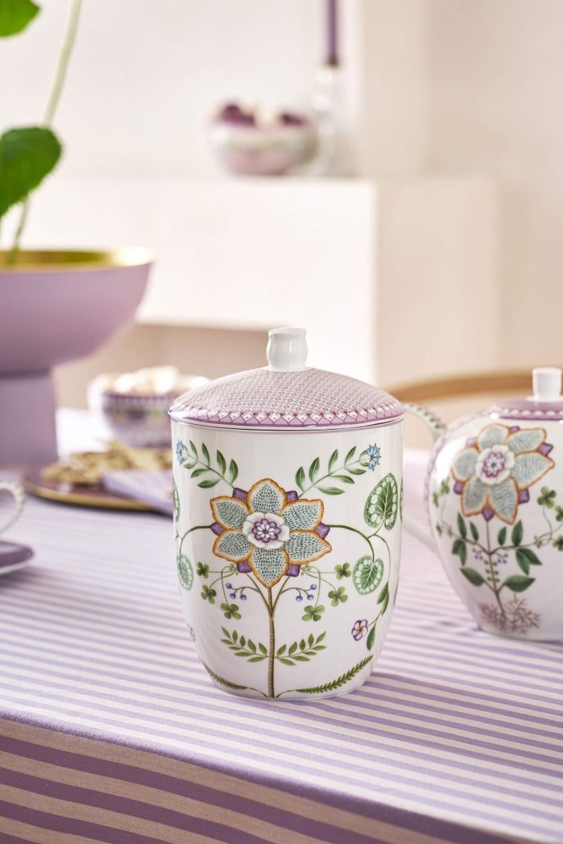 Tarro de almacenamiento Lily&Lotus Off White 1,5lt