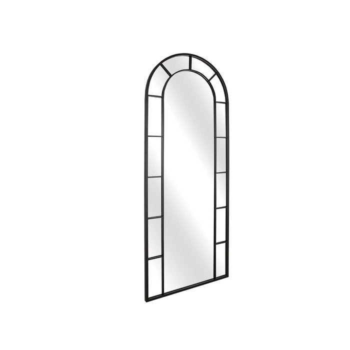 ESPEJO METAL NEGRO ARCO