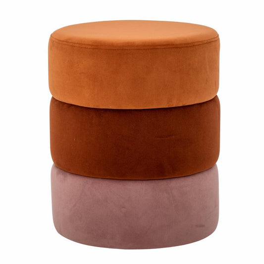 Bilbao Pouf, Orange, Polyester