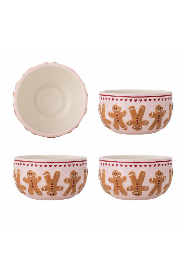 Cuenco Binna, Rosa, Gres