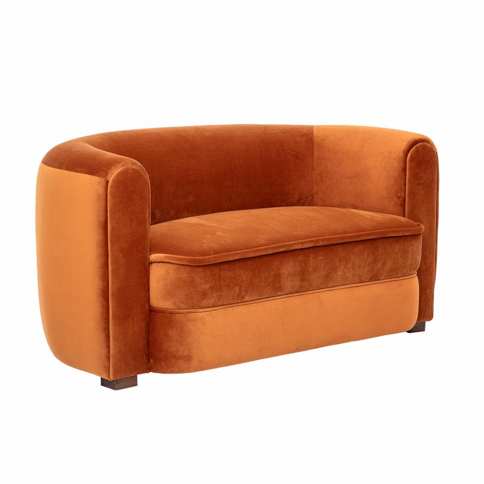 Malala Sofa, Brown, Polyester