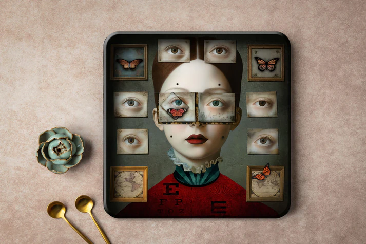 Metal Tray - Alisa - Vision - 30 x 30 cm