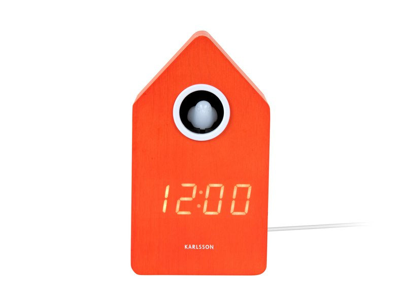 Despertador Cuco LED Naranja