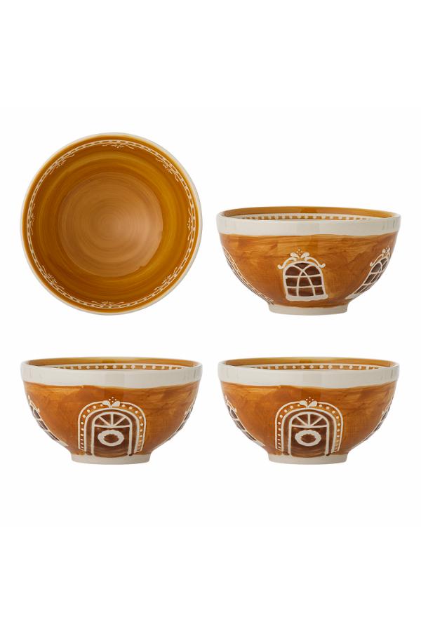 Gina Bowl, marrón, gres