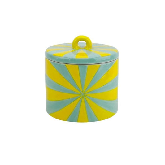 Deco Jar - Amarillo/Mint -