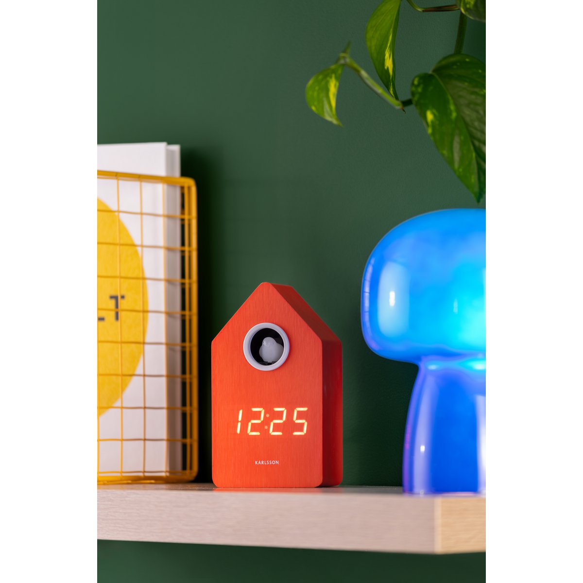 Despertador Cuco LED Naranja