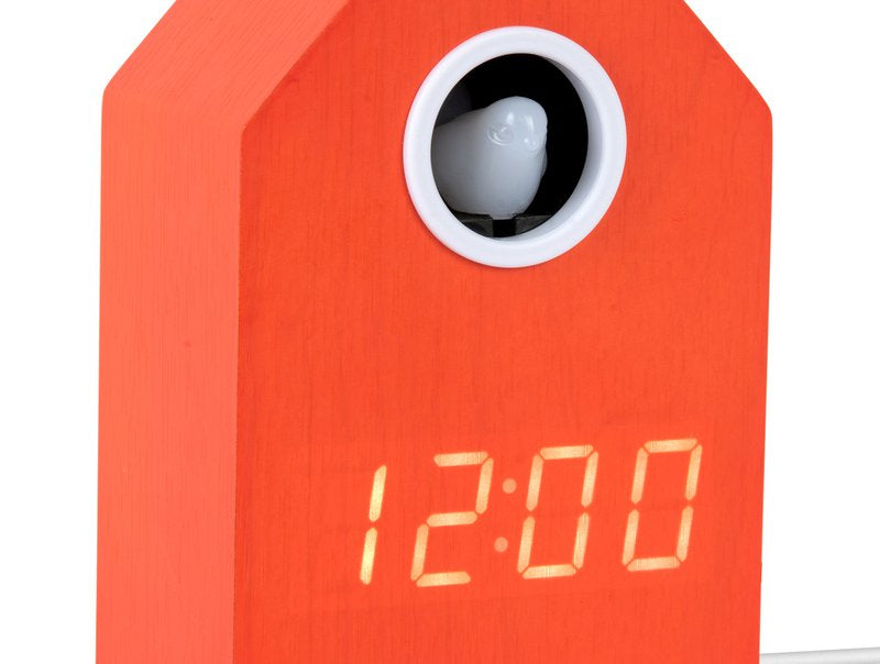 Despertador Cuco LED Naranja