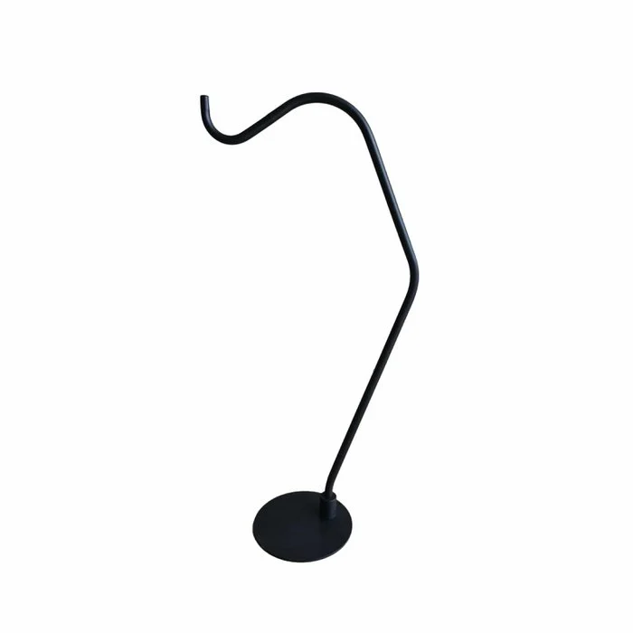 Soporte para Lámpara de Mesa (para Lumi Lantern) 25x81cm-Metal-Negro "Lumi"