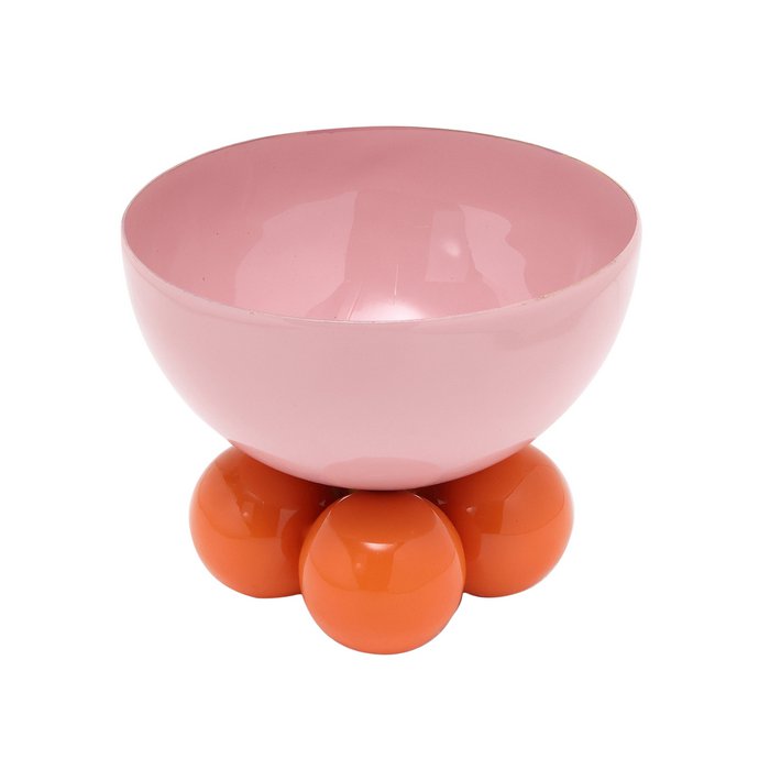 Cuenco Doble Funky Pequeño rosado