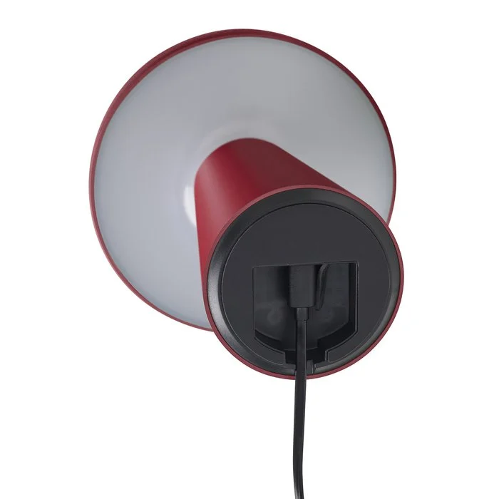 LÁMPARA DE MESA  VINO ROJO