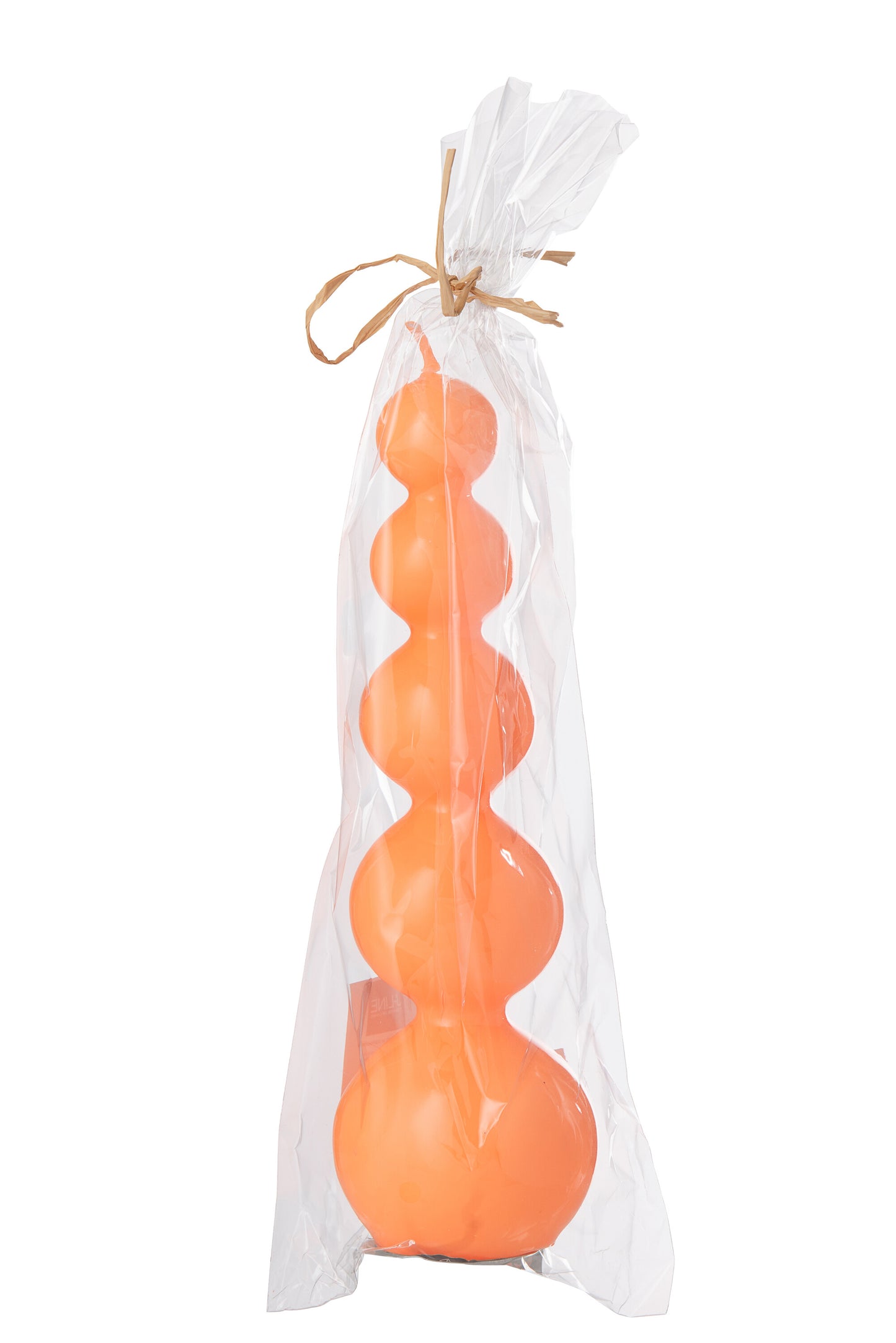 Vela Calabaza Naranja Fluorescente - 25 Horas (50352)