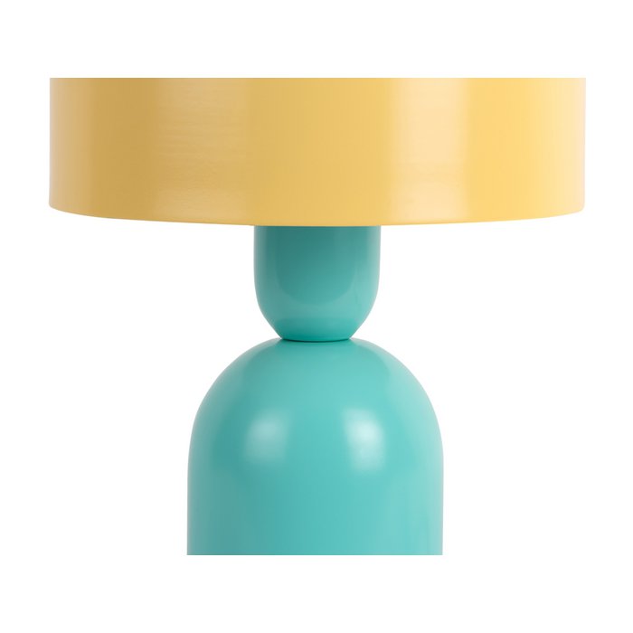 Lámpara de Mesa Doble Funky amarilla