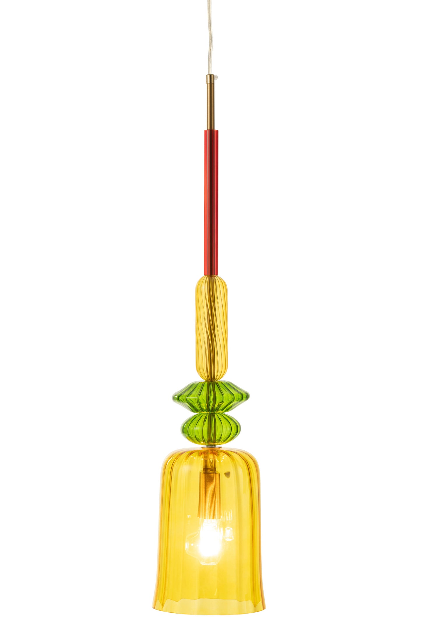 Lampara Colgante Zoe Vidrio Mix (31644