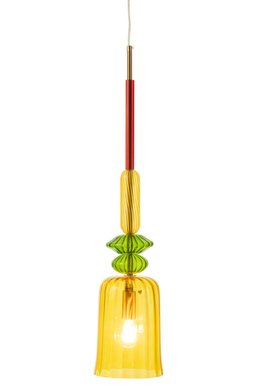 Lampara Colgante Zoe Vidrio Mix (31644