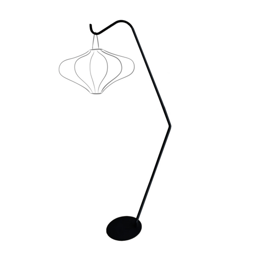 Soporte para lámpara de pie (para Lumi Lantern) 38x213,5cm-Metal-Negro "Lumi"