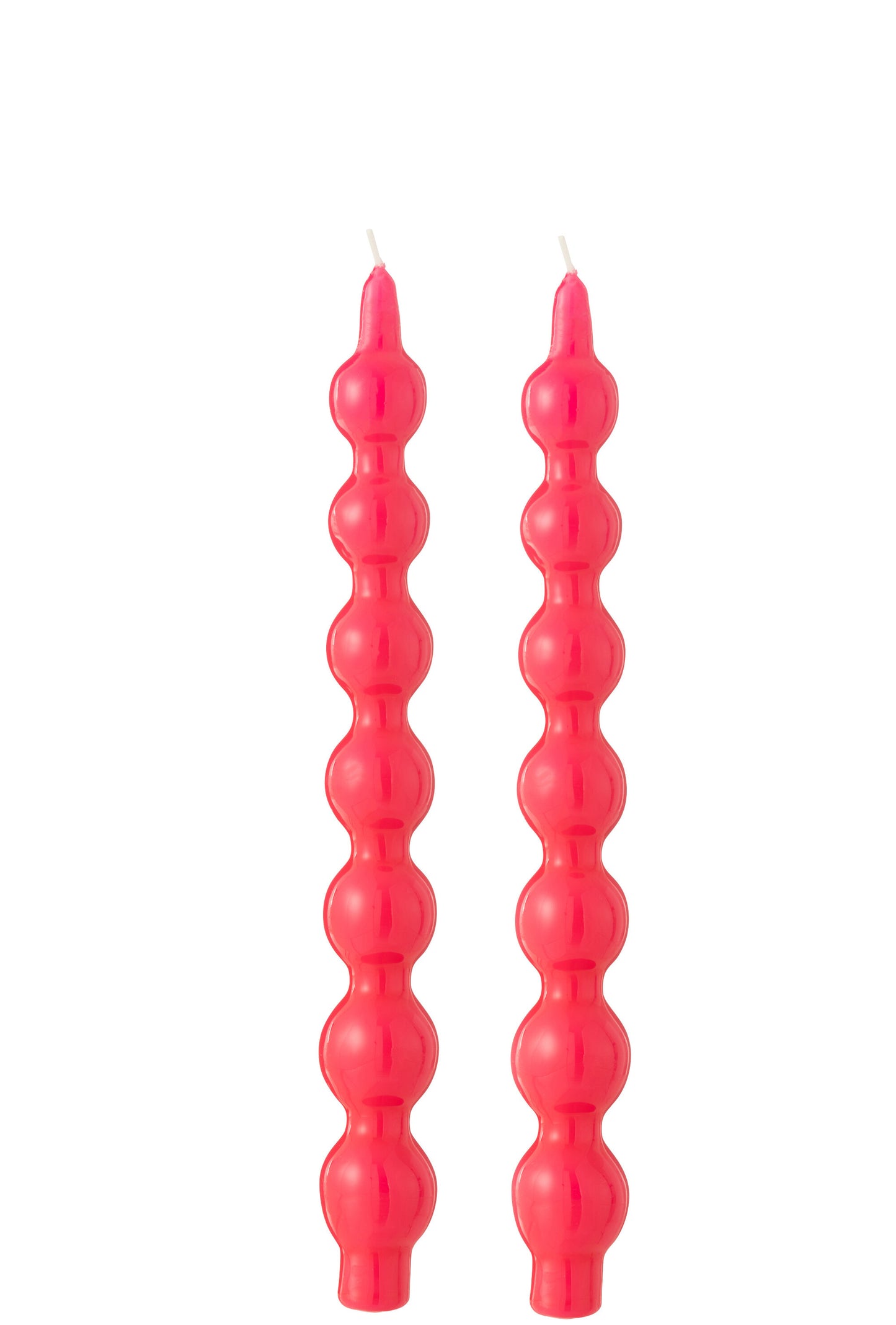 Caja 2 Velas Calabaza Fucsia-5h (40562)