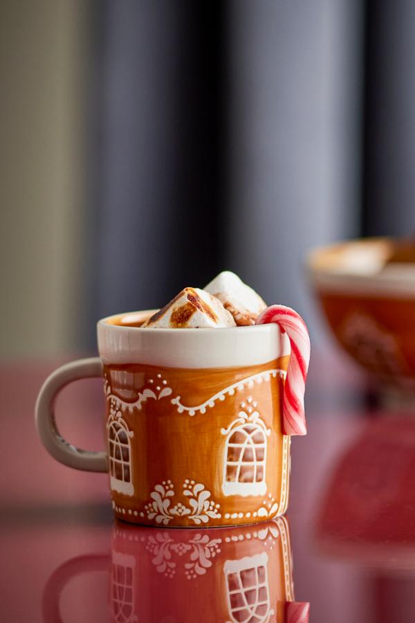 Taza Gina, marrón, gres