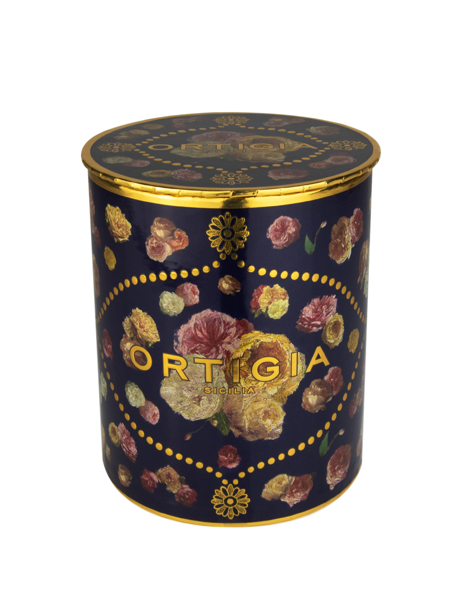 Rose Antiche Decorated Candle Medium