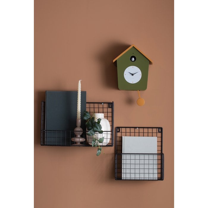 Reloj de pared con luz de cuco