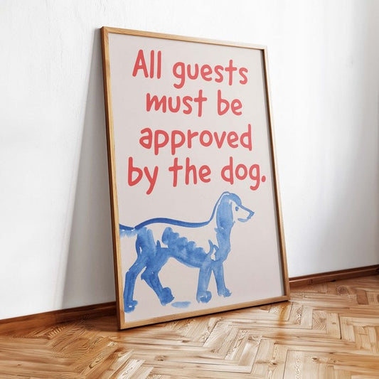 Approved by the dog