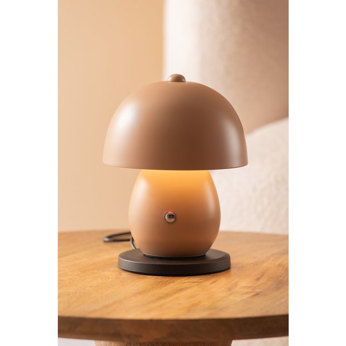Lámpara de mesa Mono LED marron