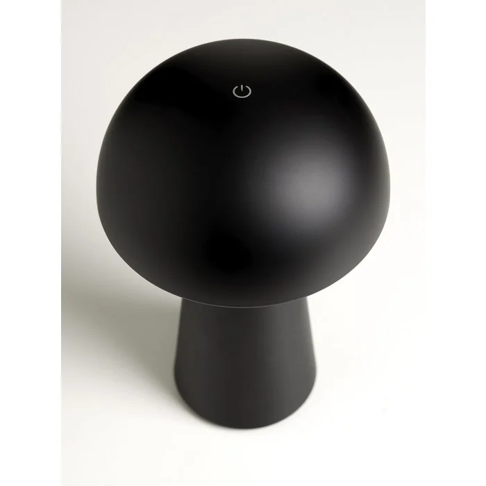 LAMPARA DE MESA NEGRA